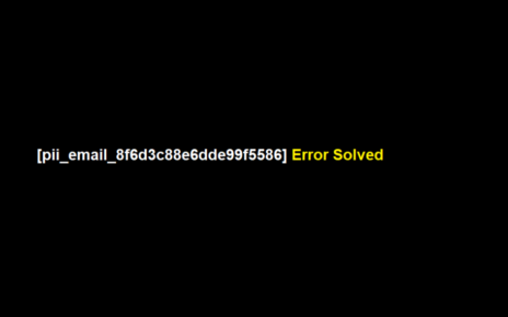 [pii_email_8f6d3c88e6dde99f5586] Error Solved