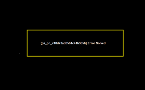 [pii_pn_748d73ad8584c41b3056] Error Solved