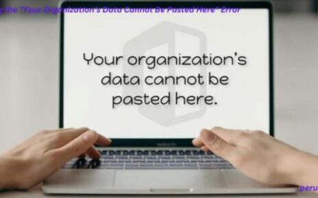 Resolving the "Your Organization’s Data Cannot Be Pasted Here" Error