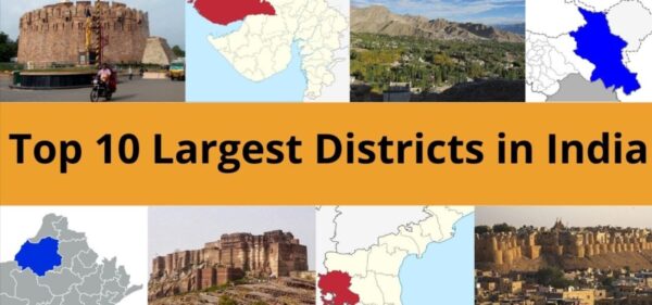 largest districts in India